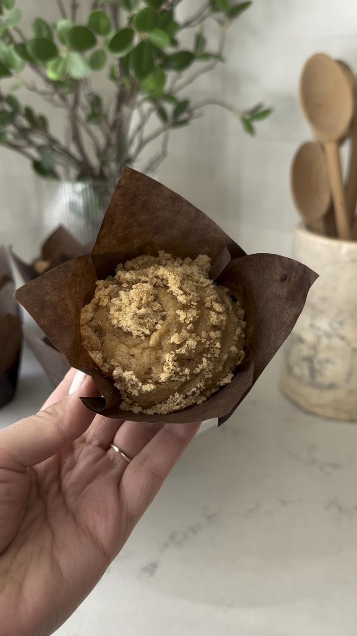 These Apple Cinnamon Crumb Muffins are soft and fluffy with 