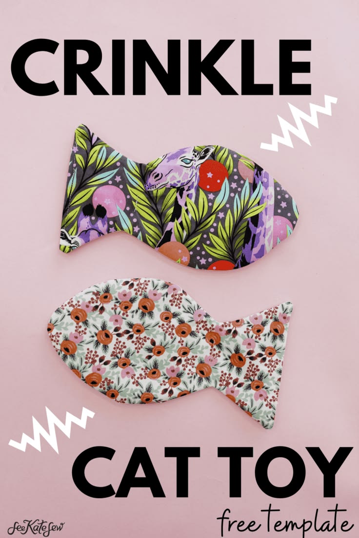 Cat Toy Sewing Pattern - see kate sew