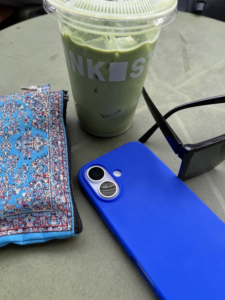 blue pouch persian print matcha blank street new york london