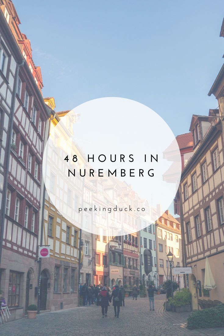 How to spend a lovely couple of days in Nuremberg, Germany.