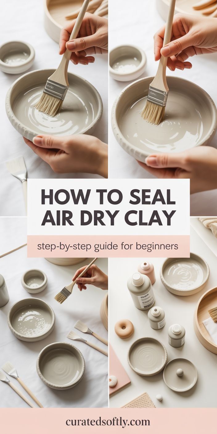 Explore simple air dry clay crafts, from spoon rests to hand