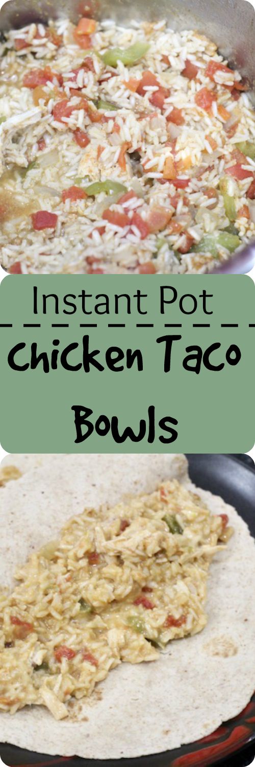 Instant Pot Chicken Tacos - A Homemade Mess - Easy Weeknight