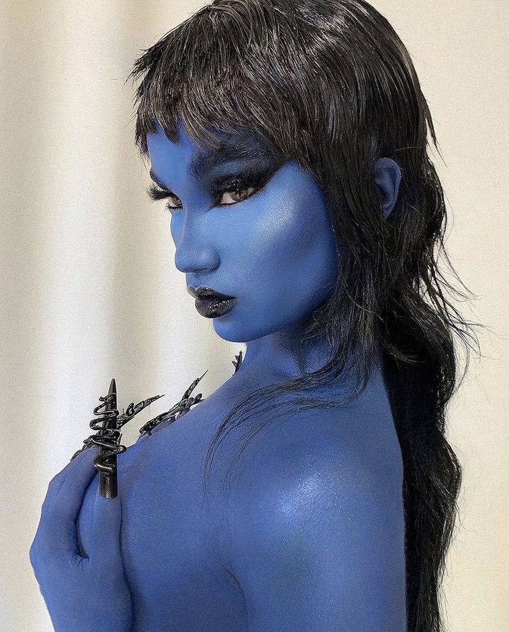 makeup and paint look by brana alunan on chloescantlebury