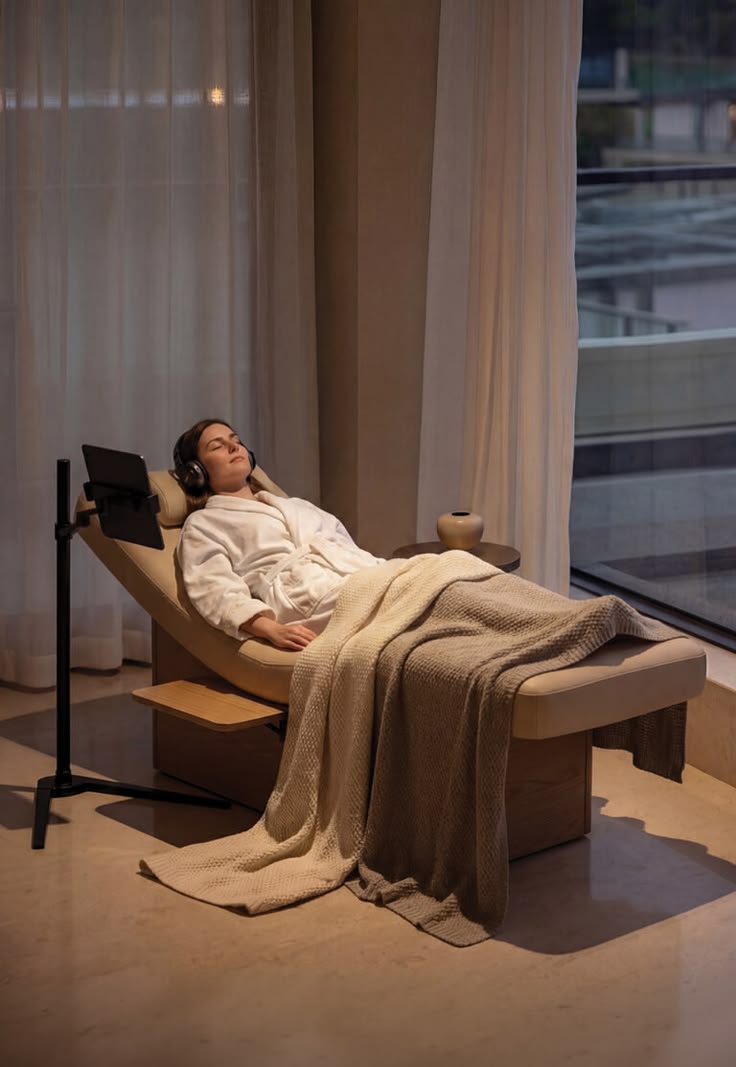 Comfortel-Harmony-VibroAcoustic Lounger_InUse