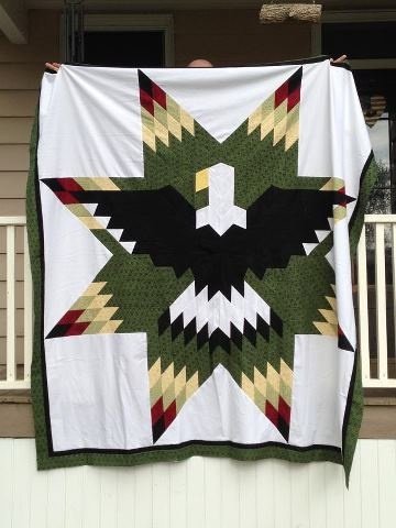 quilt by my daughter