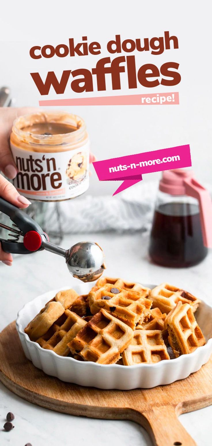 Featuring our Chocolate Chip Cookie Dough Peanut Butter Spre