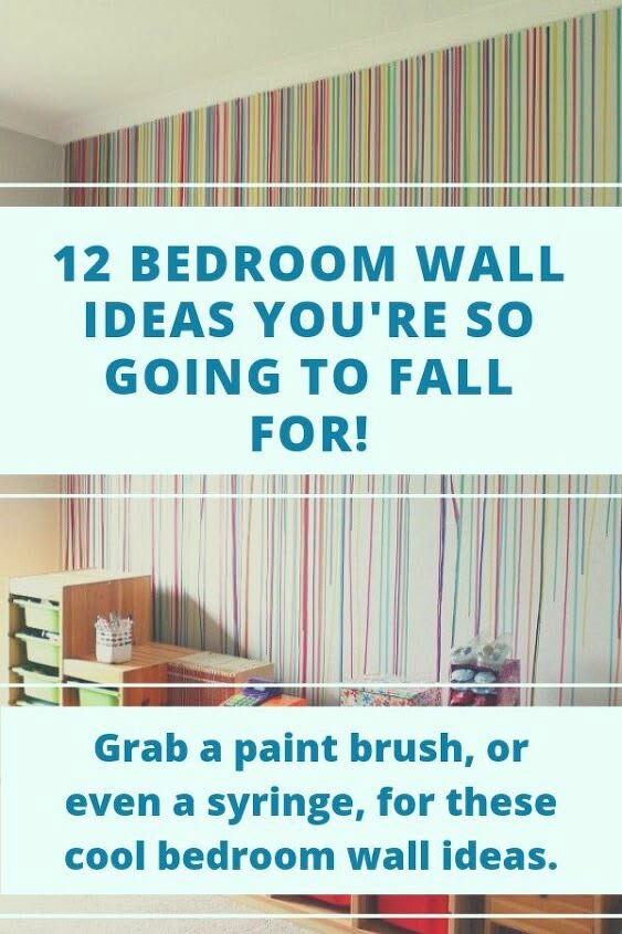 If you're looking what to do with your bedroom wall, get ins