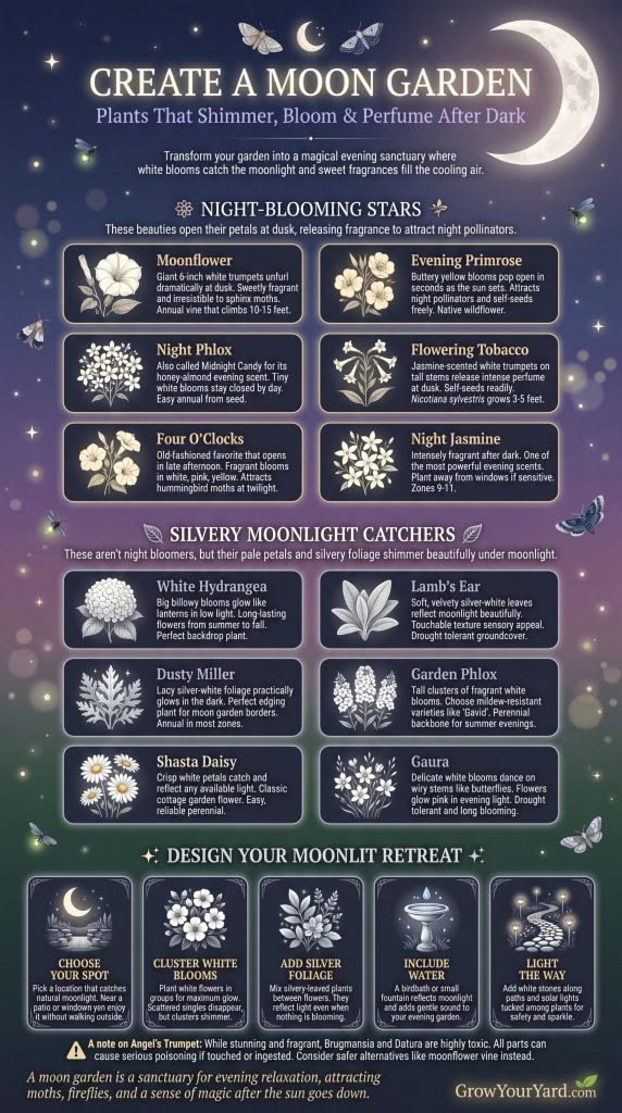 10 Plants to Start Your Moon Garden: A Complete Guide for Ni