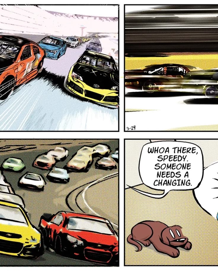 NASCAR baby in today's Sophie comic strip! | Brian Anderson 