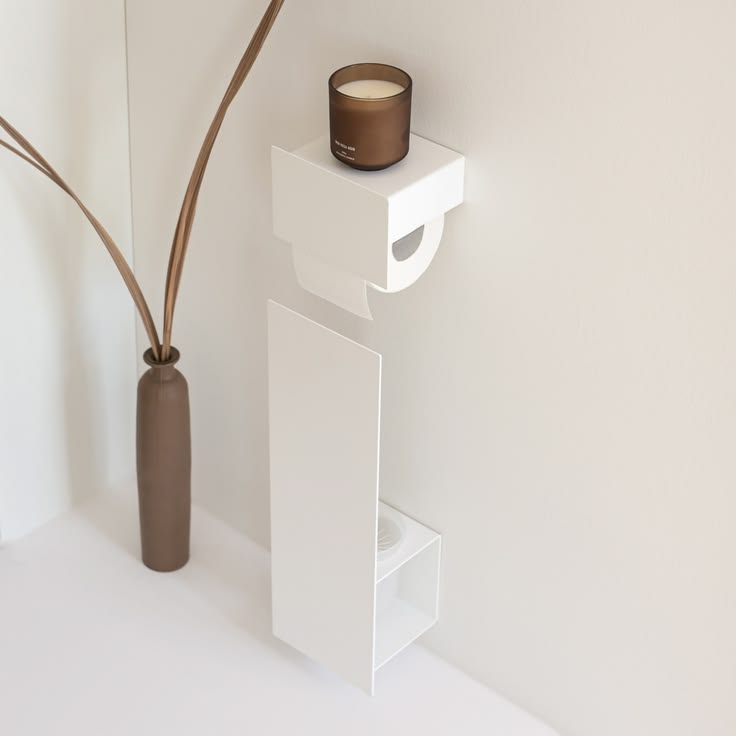 Toilet paper holder – Lynx | no drilling, rustproof | Steelv