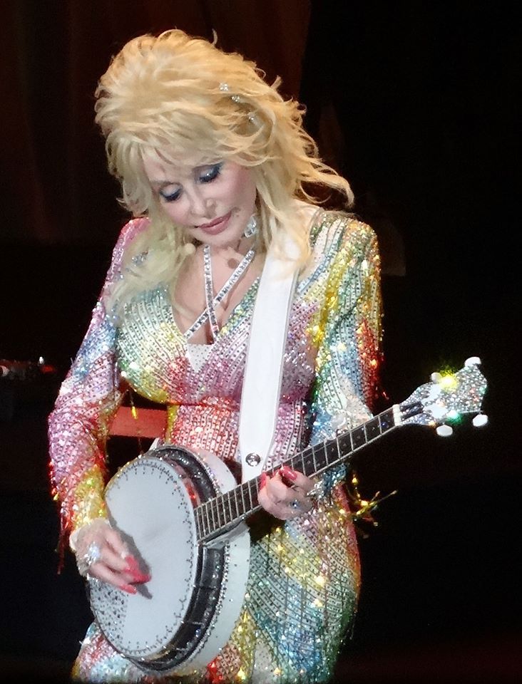 Dolly Parton performs at the Ryman Auditorium on Saturday, A