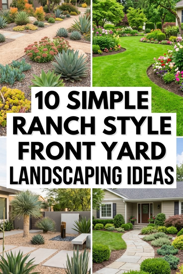 Enhance your home's low-slung, sprawling architectural lines