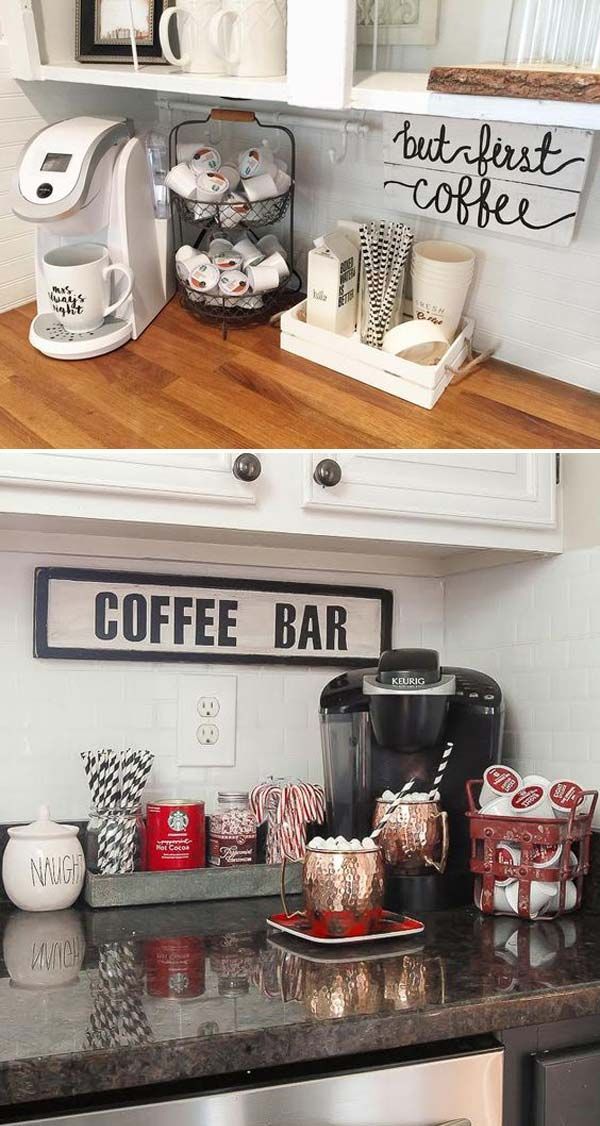 Start your morning with a cup of coffee! Having a coffee sta