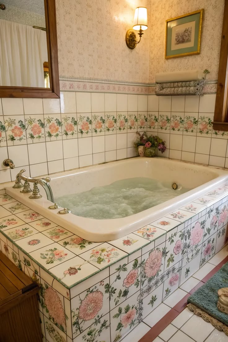 23+ Stylish Jacuzzi Tub Tile Ideas