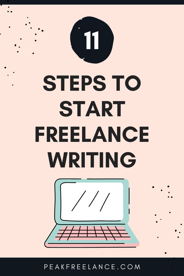 Decided you want to become a freelance writer, but have no i