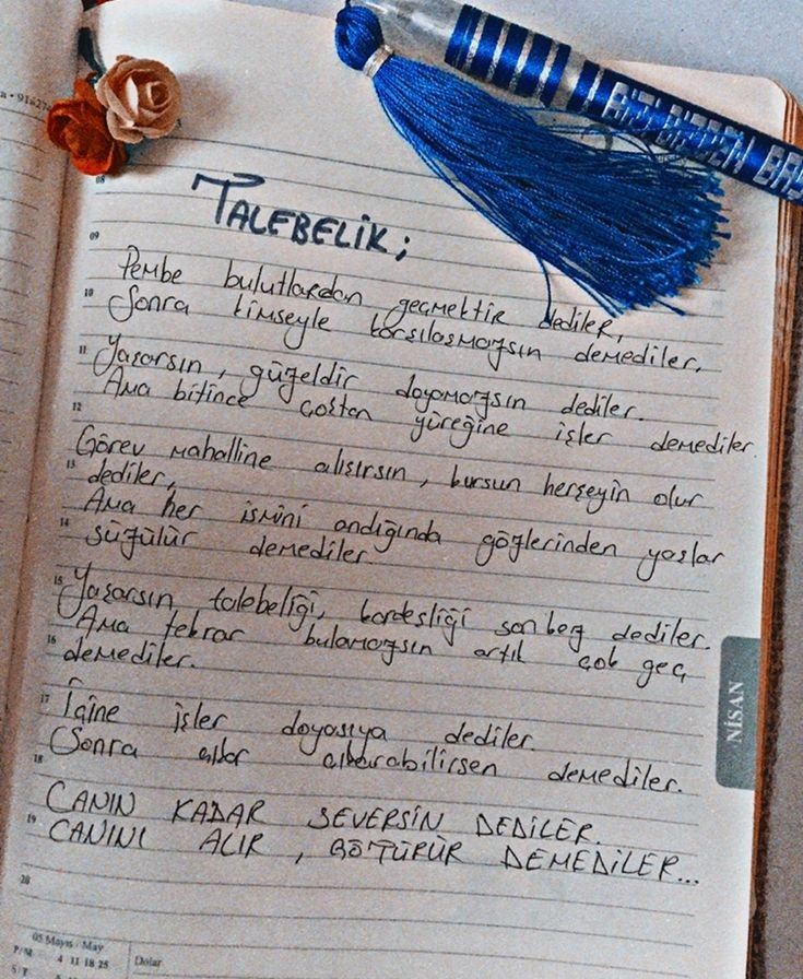 talebelik özlemdir