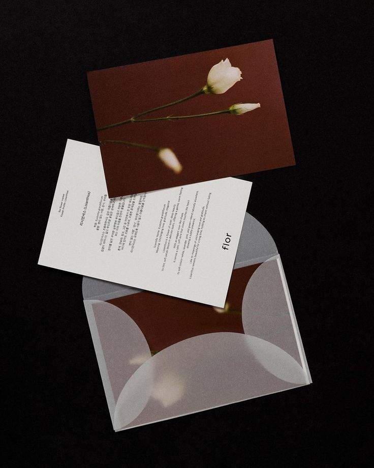 Introducing Our New Postcard Series: Flower Profile  플로르는 꽃에