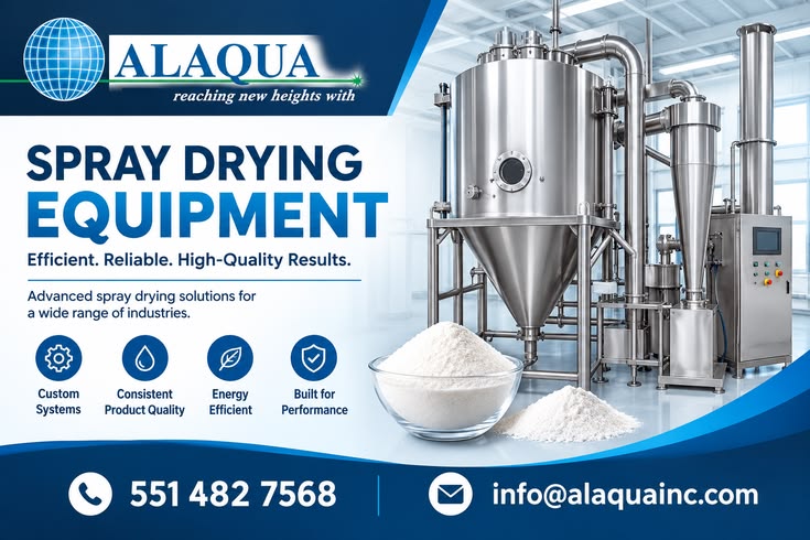 Choosing the right spray drying equipment is an important de