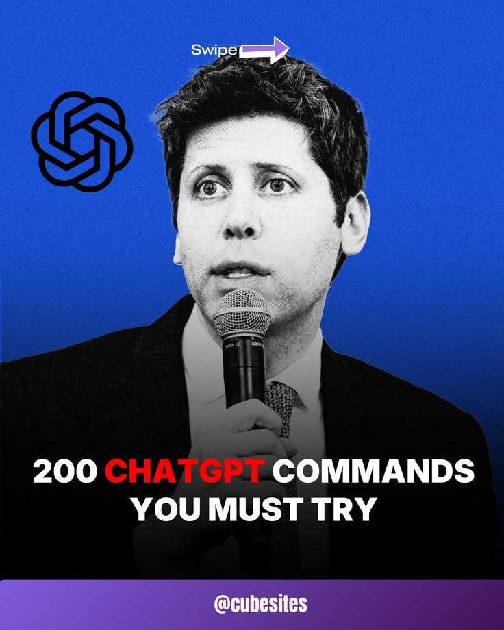 200+ ChatGPT commands you need to try 🤯
Boost your productiv