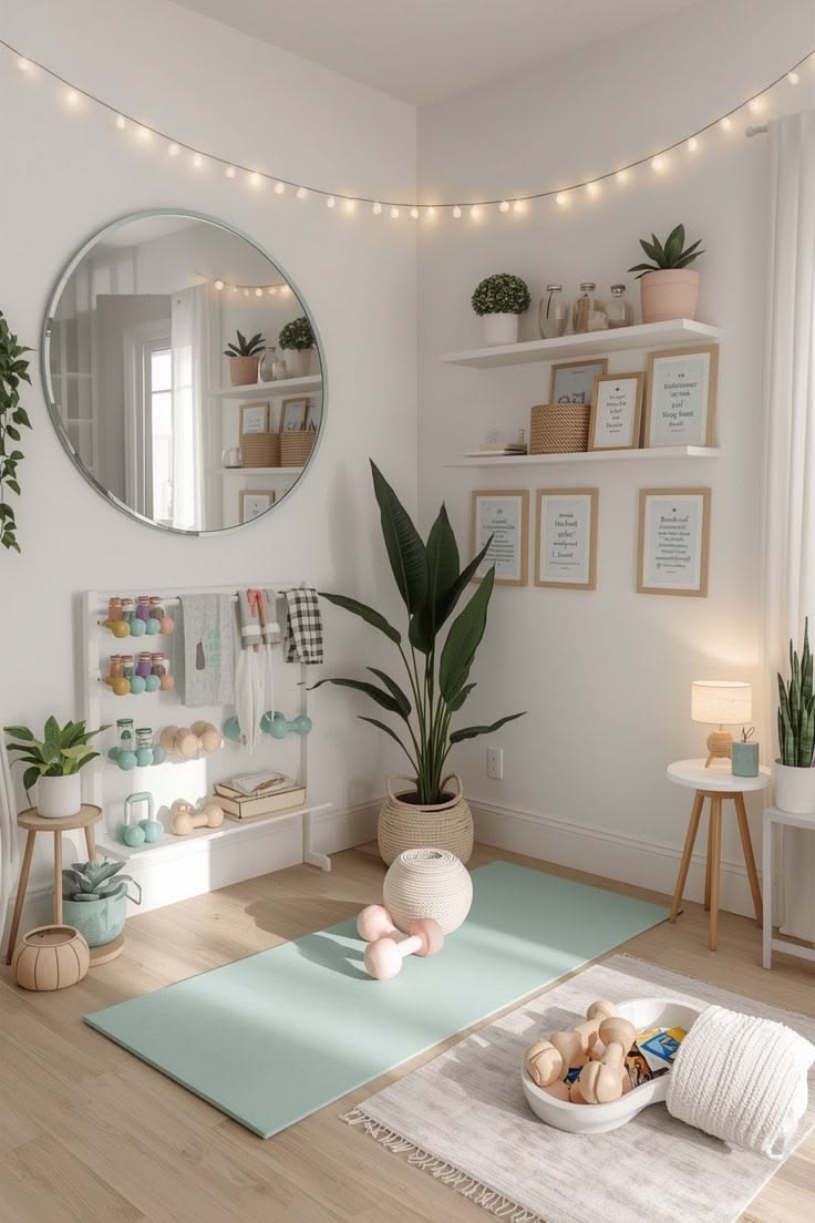 Save this to create a motivational and aesthetic workout spa