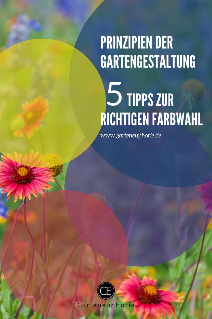 Ein wichtiges Prinzip einer gelungenen Gartengestaltung ist 