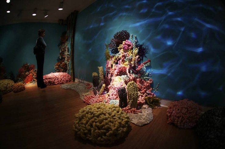 Artist Tanya Aguiñiga recreates an under the sea experience 