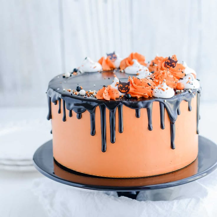 Devil’s Food Halloween Cake
