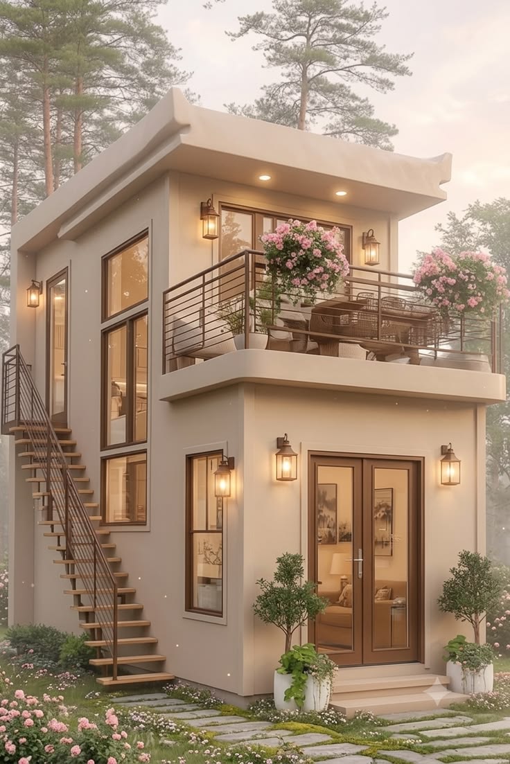 I would need these kinda houses in the middle of forest.