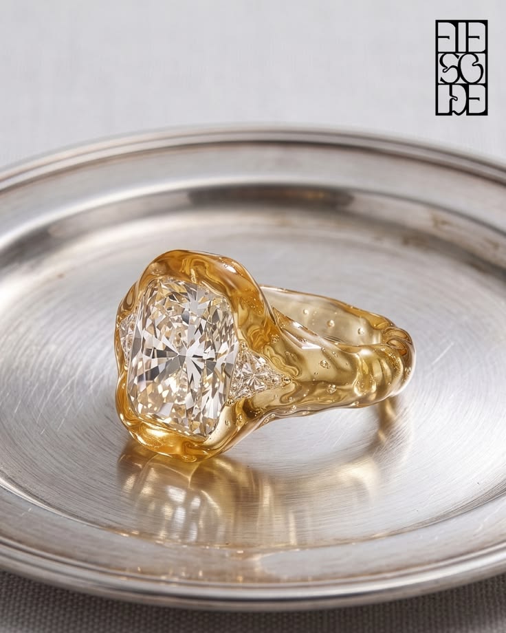 Who wouldn’t love a My Ray Diamond Ring served on a silver p