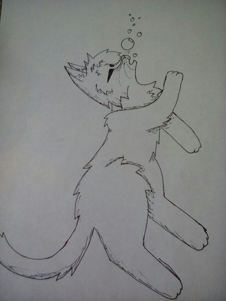 Inktober Day 4: Underwater | Art by @sagecattt