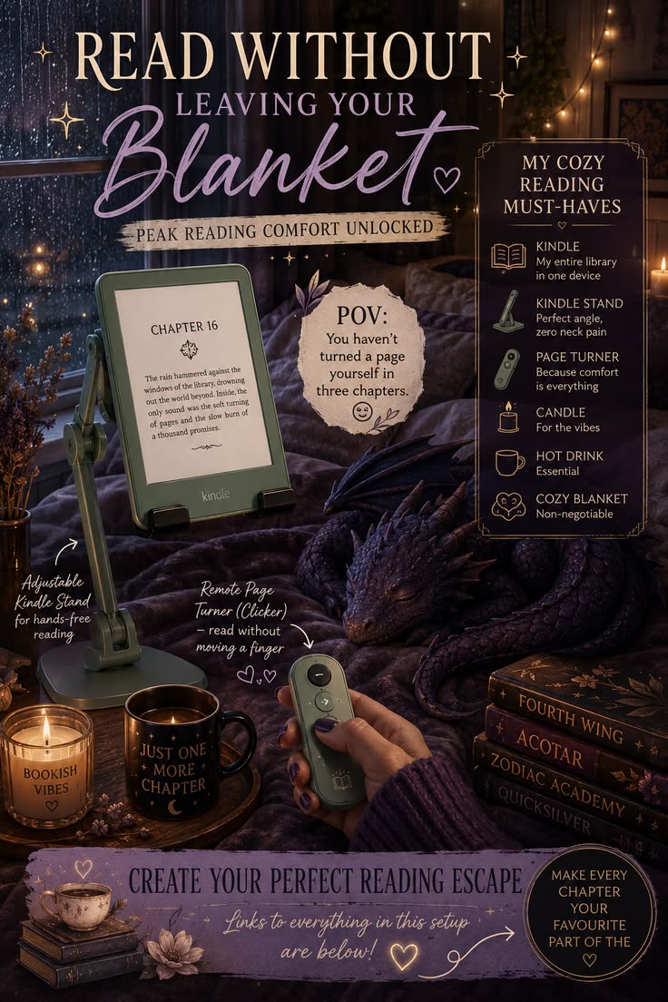 If your dream evening is curling up with a blanket, a hot dr