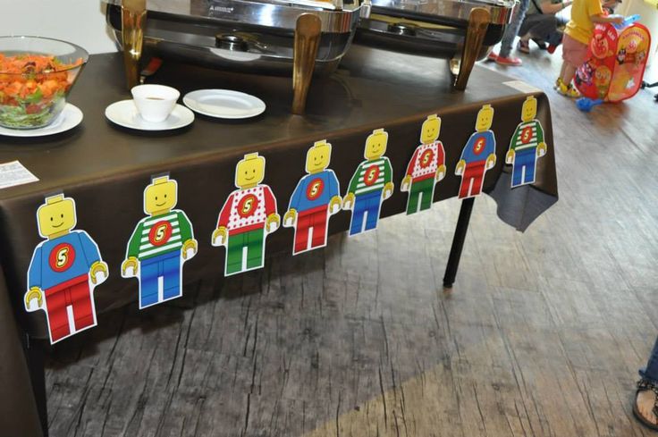 Lego party decorations
