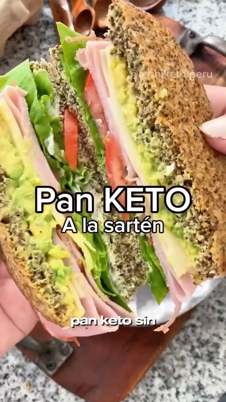 Este pan es delicioso, saciante y saludable. En mi ebook "21