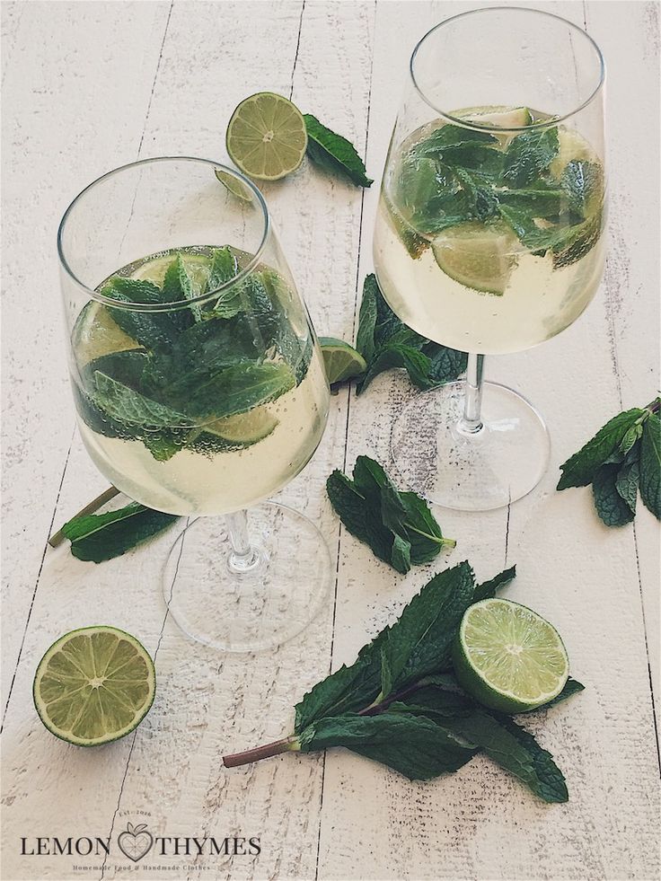 This summer drink - HUGO COCKTAIL - is very refreshing and y