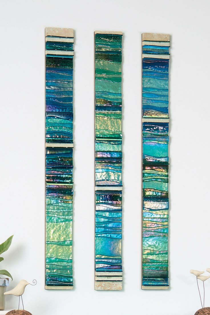 Discover Blue Sea Mosaic Bands by Alicia Kelemen, and get in
