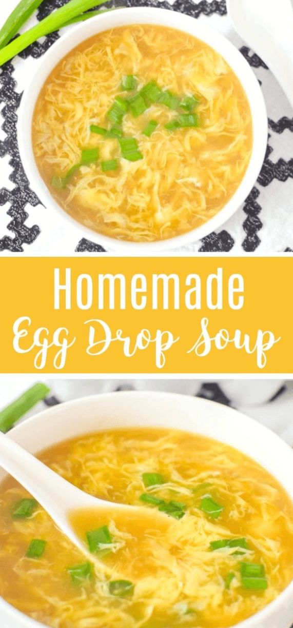 "This easy delicious Homemade Egg Drop Soup Recipe is just l