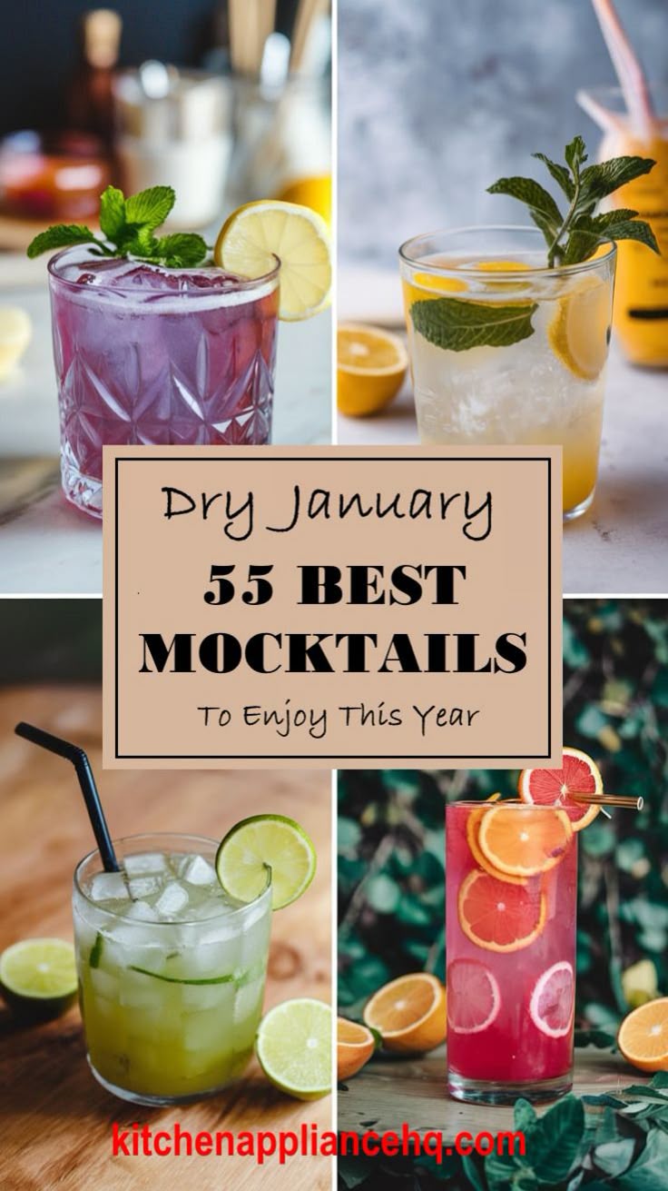 Create amazing alcohol free drinks with this collection of m