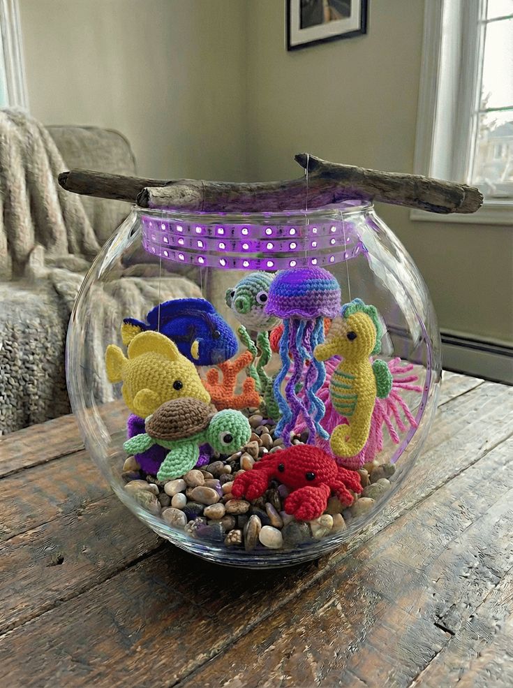 How to Create a Stunning Crochet Aquarium (with Free Pattern