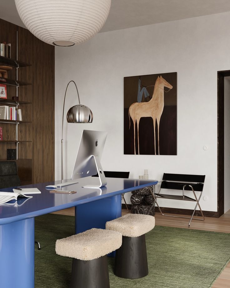 BLUEPRINT  Wood panelling wraps the walls in a quiet warmth,