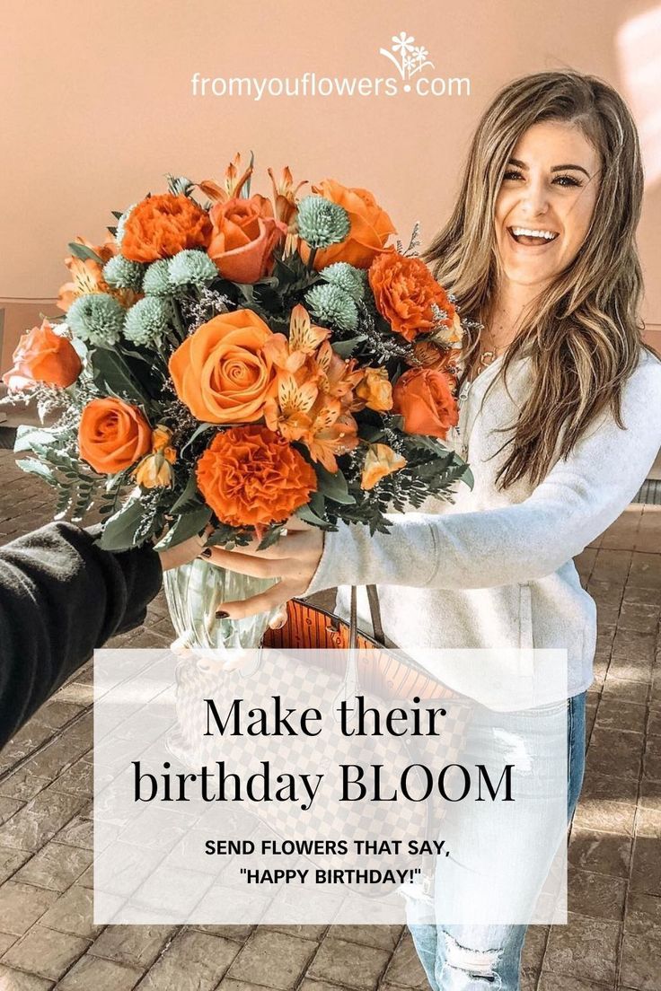 Celebrate your loved one's Birthday with fresh, flowers! Giv