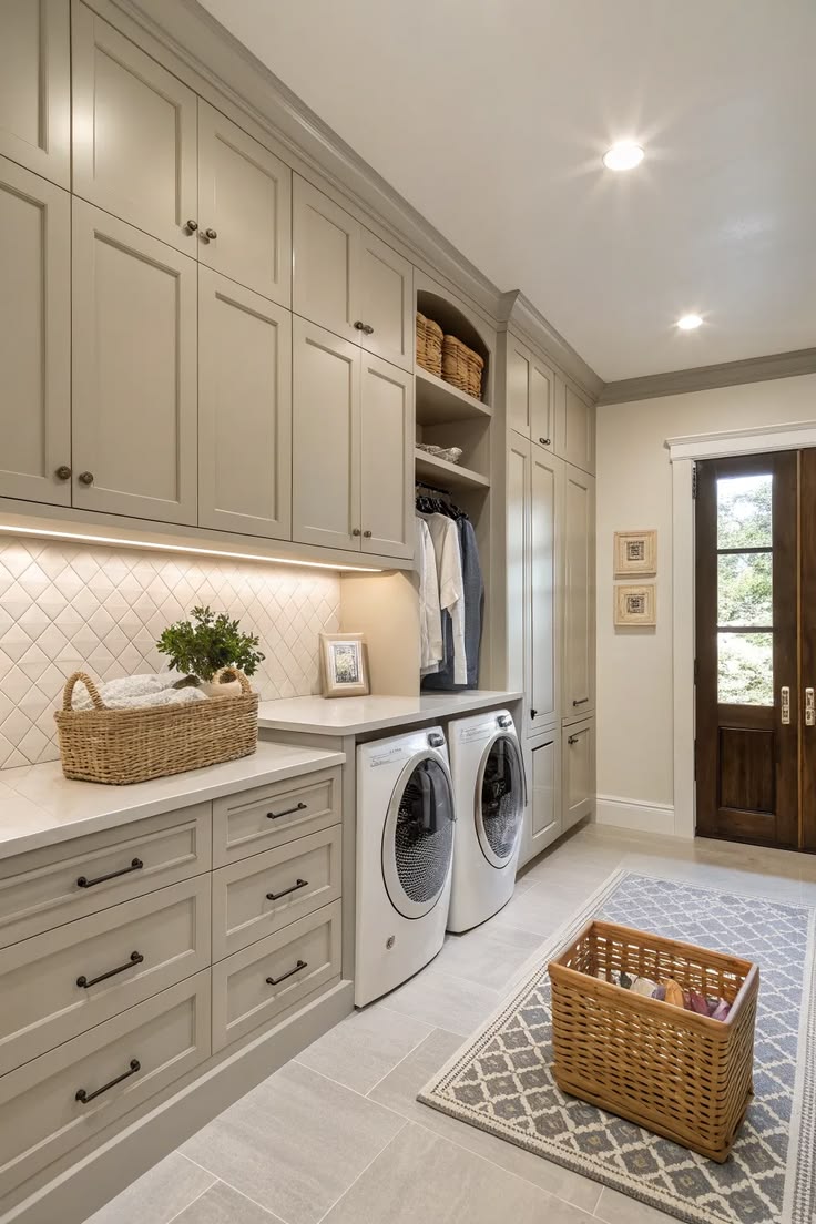 14 Modern Farmhouse Laundry Room Ideas for a Cozy Luxury Uti