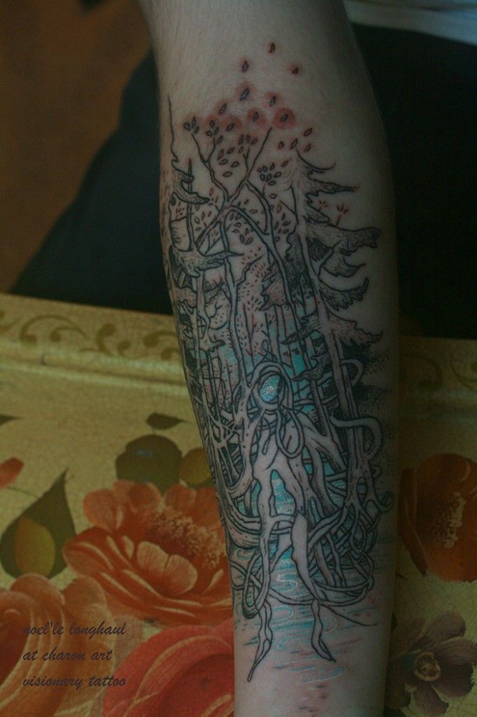 Impressive tattoos by Noelle Longhaul