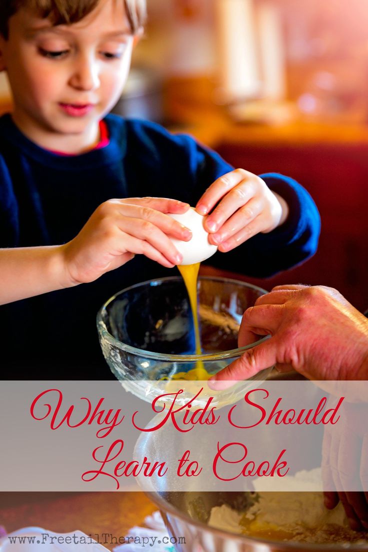 Why Kids Should Learn to Cook