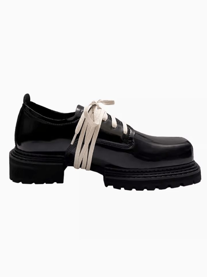 Big Head Derby Leather Shoes na888 – Nanostudio
