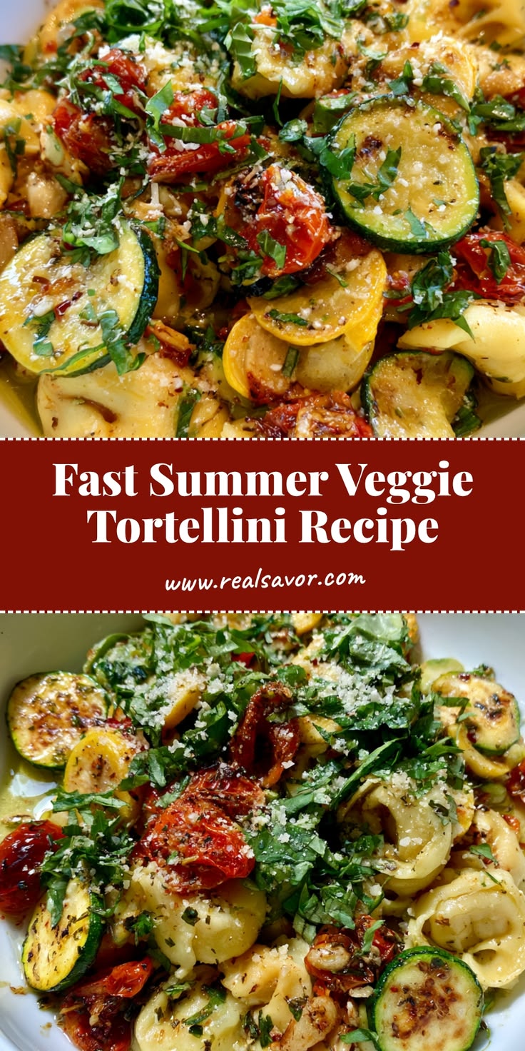 Looking for a quick and healthy meal? This Summer Veggie Tor