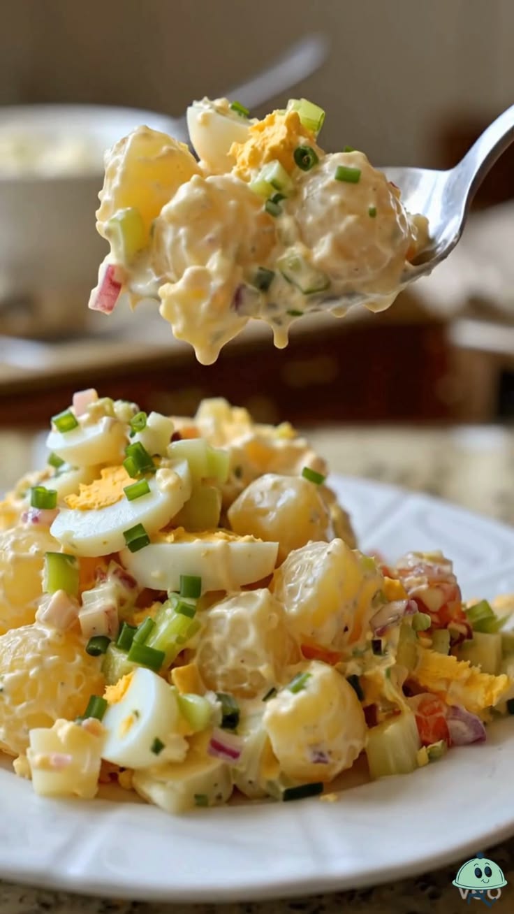 This Southern Potato Salad is a classic comfort food favorit