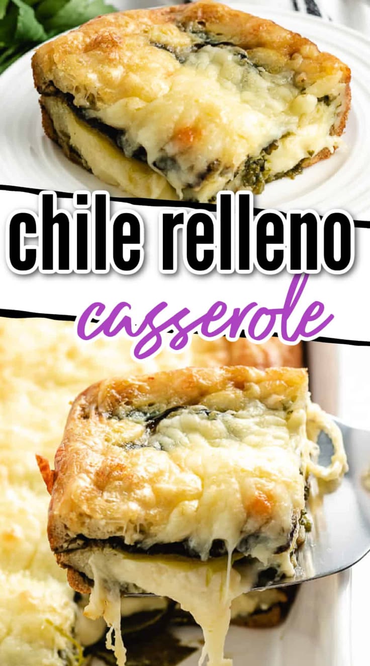This Chile Relleno Casserole is your favorite Tex-Mex dish b