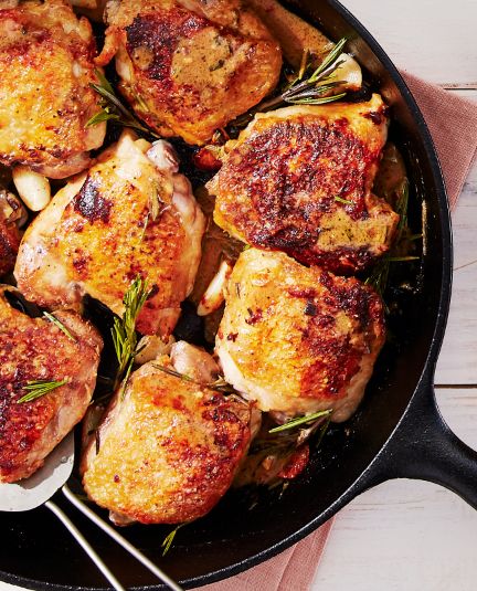 healthy dinner ideas garlic rosemary chicken