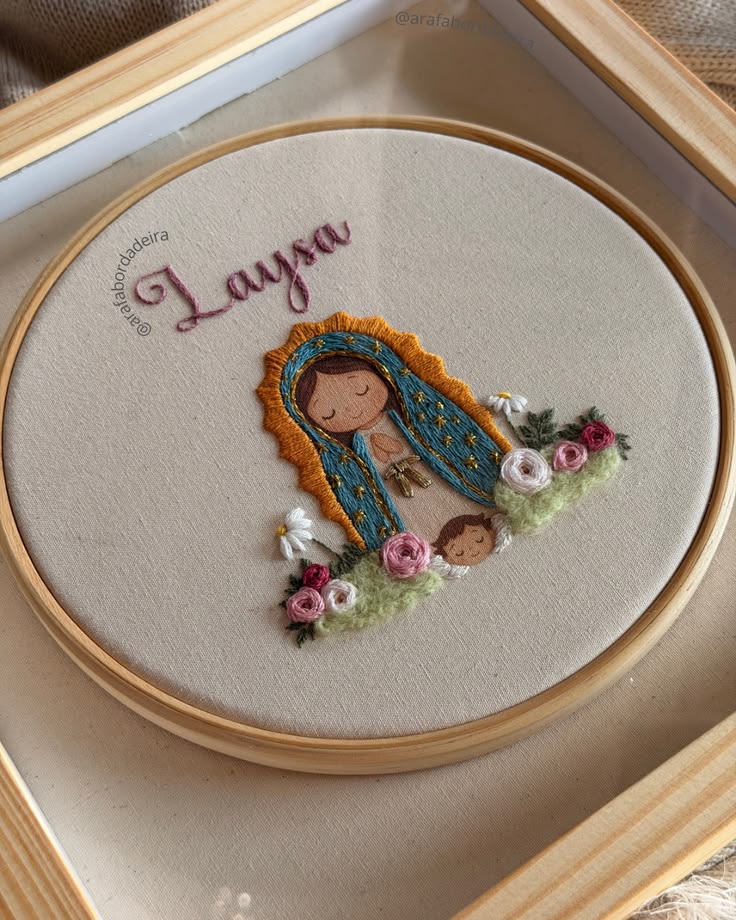 Quadro Religioso infantil Nossa Senhora de Guadalupe