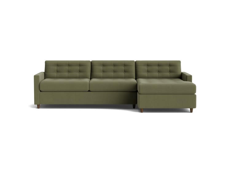Adaptable and inviting, the Eliot Sleeper Sectional with Sto